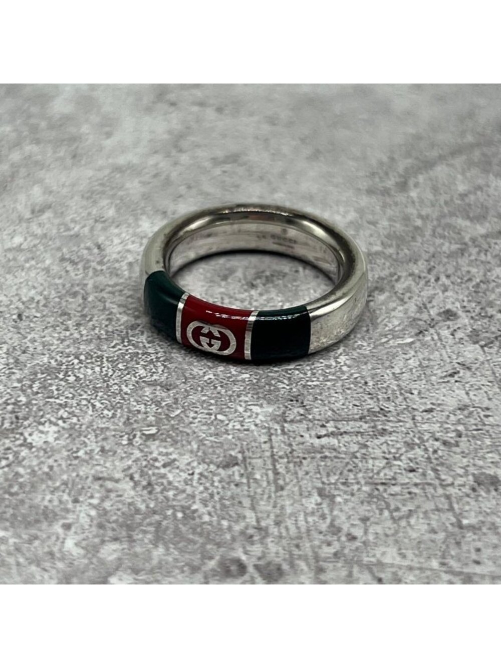 Gucci Web Stripe Sherry Ring